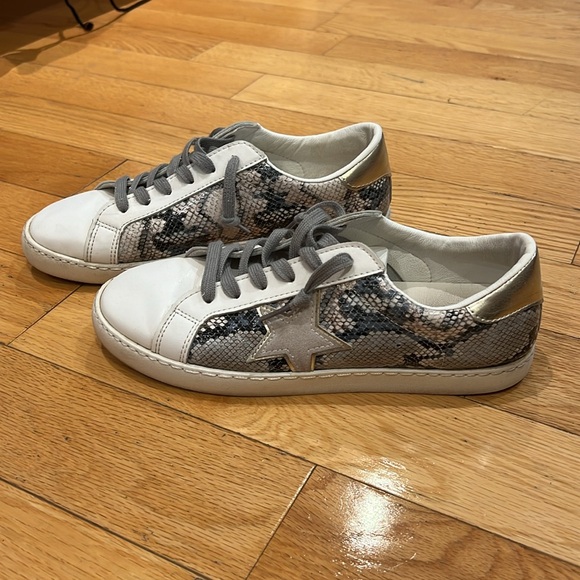 Women’s SZ 9 SNAKE MULTI PRINT VINTAGE HAVANA Sneakers - Picture 2 of 8